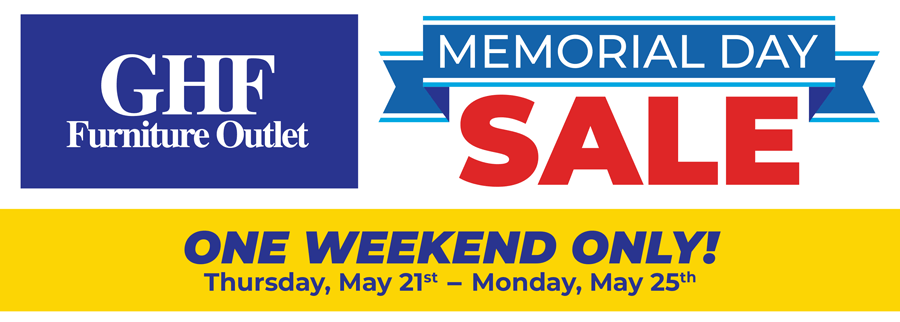 Grand Outlet Memorial Day Sale - One weekend only! May 21-May 25
